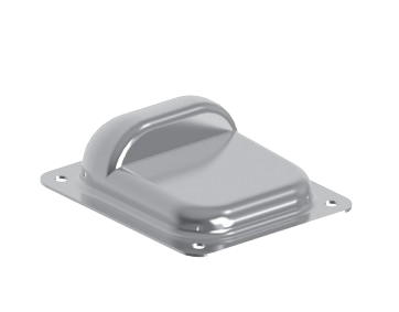 B8/32-S Prednji graničnik za krilnu Kapiju 120x100 INOX