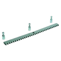 Metalna zubčasta letva za kliznu kapiju